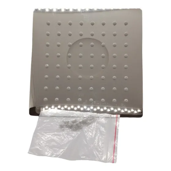 Regadera Anticalcarea 6pulgadas Beltg Gri-0240