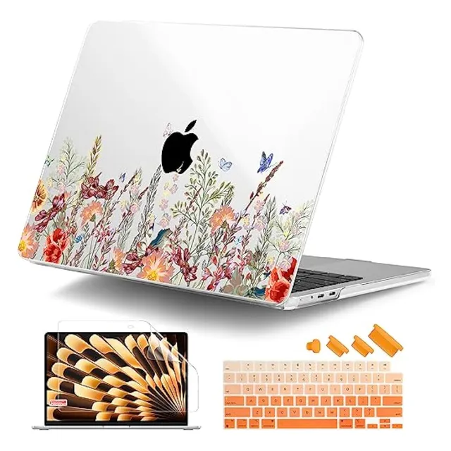 Dongke Funda Compatible Con M4 Macbook Air De 15