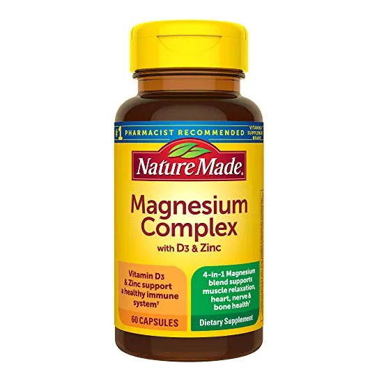 Complemente El Complejo De Magnesio Nature Made Con Vitamina