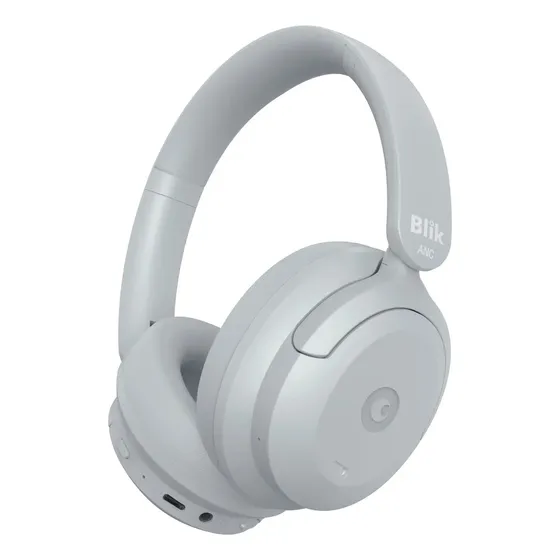 Audífonos Bluetooth Blik Soul900 Cancelación de Ruido 60hrs Gris
