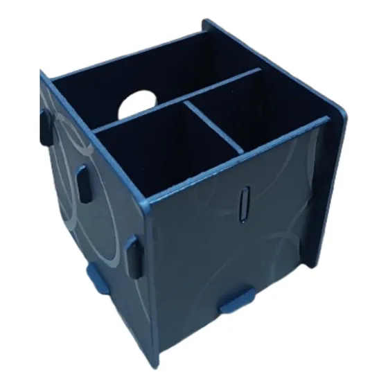 Portalapices De Pvc Cuadrado