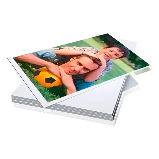 Papel Fotográfico Glossy Narsurn A4 230g 20 Hojas Impresora Epson Canon | Cuotas sin interés