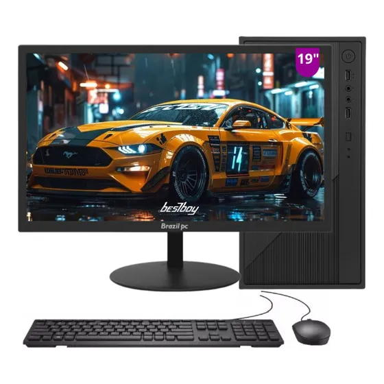 Computador Completo Intel I5, 8gb Ram, Ssd 240, Monitor 19