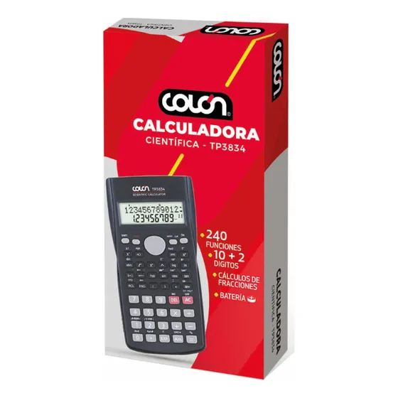 Calculadora Científica 240 Funciones Colon