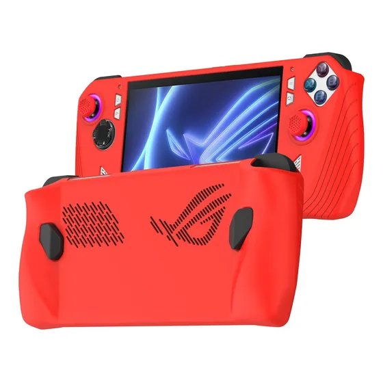Funda Flexiskin Rojo Para Asus Rog Ally Z1 Extreme 360