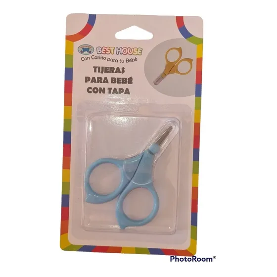 Tijera Para Uñas Manicura Bebe Con Tapa Best House