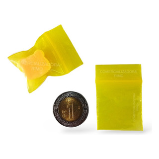 500 Bolsa Cierre Hermético Zipper 1x1 PLG 2.5x2.5cm Amarillo 500 Bolsa Cierre Hermético Zipper 1x1 PLG 2.5x2.5cm Amarillo