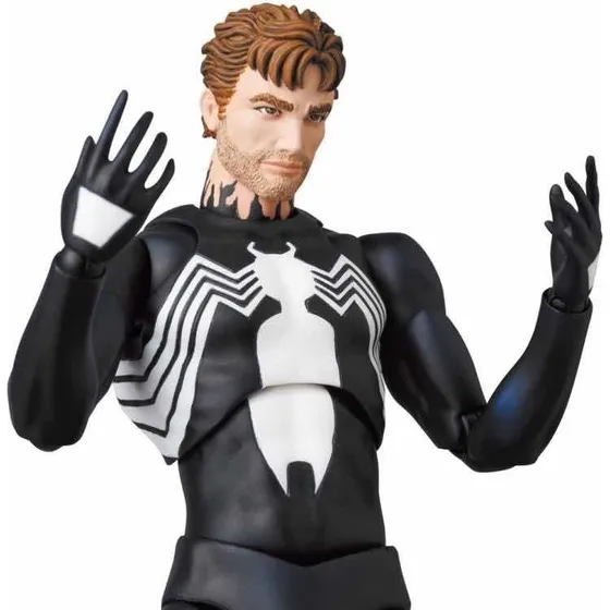 Secret Wars Mafex No.147 Spider-man Black Costume Comic Vr