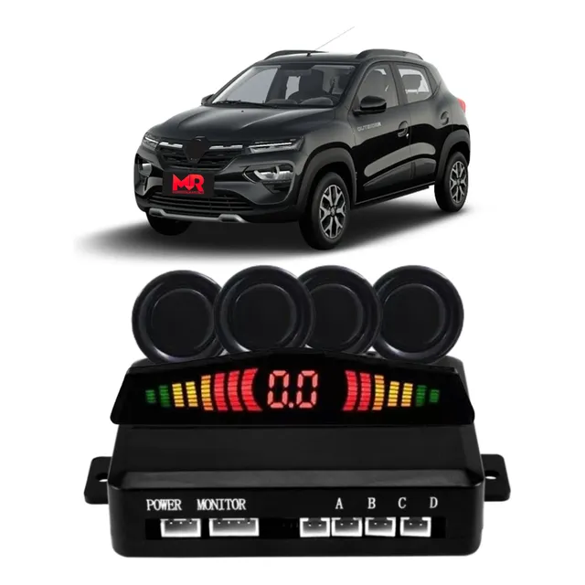 Sensor Estacionamento Ré Display Renault Kwid 2021 A 2024