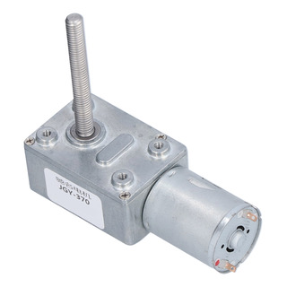 Motor De Engranajes Autoblocante Jgy370 Dc 24v Worm De Alta Motor De Engranajes Autoblocante Jgy370 Dc 24v Worm De Alta