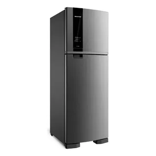 Geladeira Frost Free Duplex 375 L Brm45jk Inox Brastemp 110v Geladeira Frost Free Duplex 375 L Brm45jk Inox Brastemp 110v