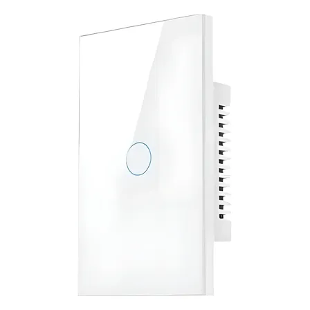 Interruptor Inteligente Digital Smart Touch Wi-fi Automação Branco