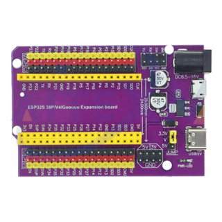 Placa Base Expansão Shield Esp32 Wroom 38 Pinos - Nerdsking Placa Base Expansão Shield Esp32 Wroom 38 Pinos - Nerdsking