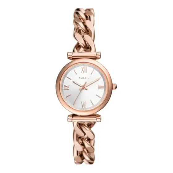 Fossil Reloj Carlie Quartz De Acero Inoxidable Con