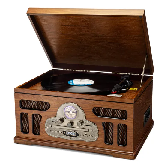 Tocadiscos Tocadiscos Soundbeast Todo-en-uno De 3 Velocidade