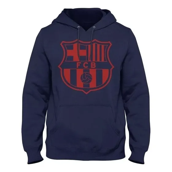 Buzo Canguro De Futbol Azul 2 Infantil