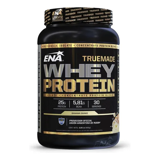 True Made Whey Protein Ena 2lb Concentrada Isolada Nacional