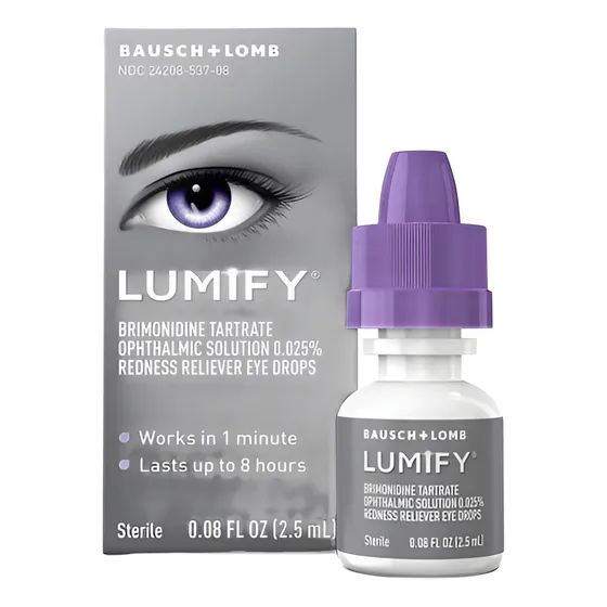 Lumify Gotas Alivia Ojos Rojos Frasco 2.5ml Envio Inmediato