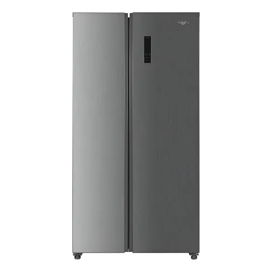 Refrigerador Whirlpool Side By Side Xpert 18 pies Gris WD1600S