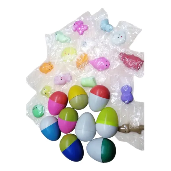Huevos De Pascua Rellenos Semana Santa Plástico X 12 Unidade