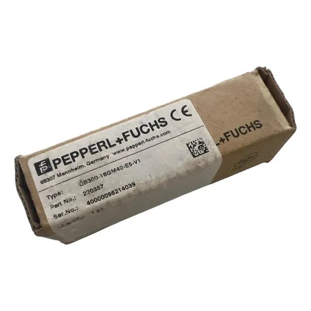 Pepperl-fuchs Ultrasonic Sensor Ub300-18gm40-e5-v1 220357