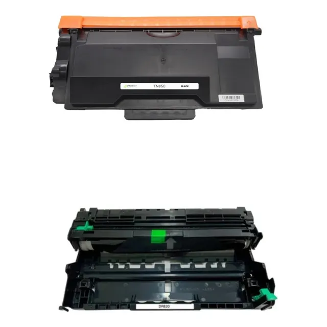 Kit 1 Tóner Tn850 Y 1 Tambor Dr820 Compatible Con Brother