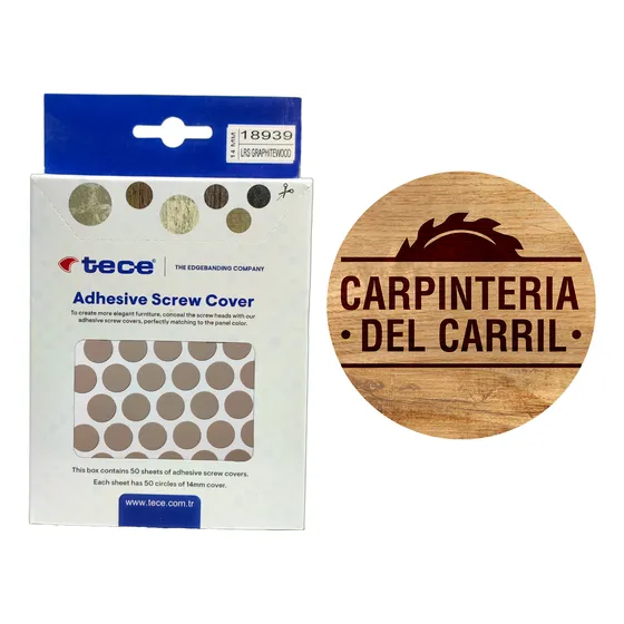 Tapa Tornillo Auto-adhesivo Sahara Blister Por 50 Unidades