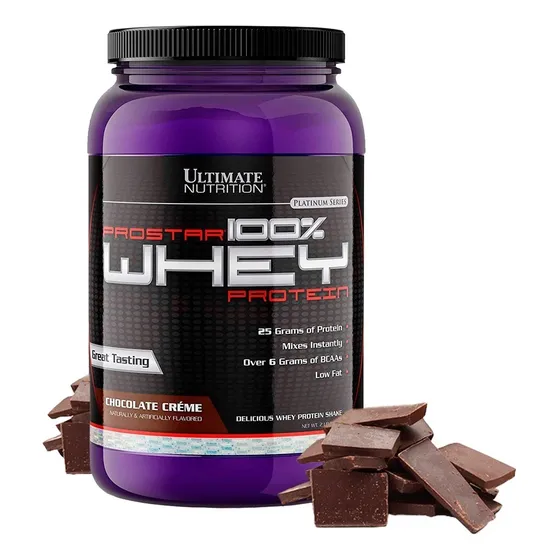Suplemento en polvo Ultimate Nutrition Proteínas sabor chocolate créme x 907g