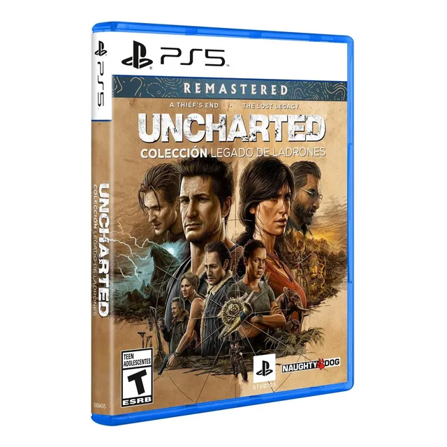 Uncharted Legacy Of Thieves Collection Formato Físico Ps5 Or