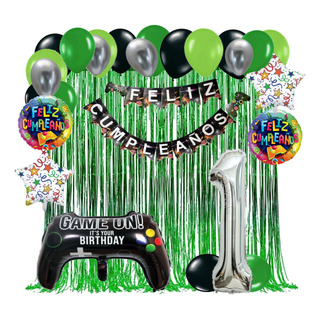 Globos Kit Super Completo Decoración Video Juegos Globos Kit Super Completo Decoración Video Juegos