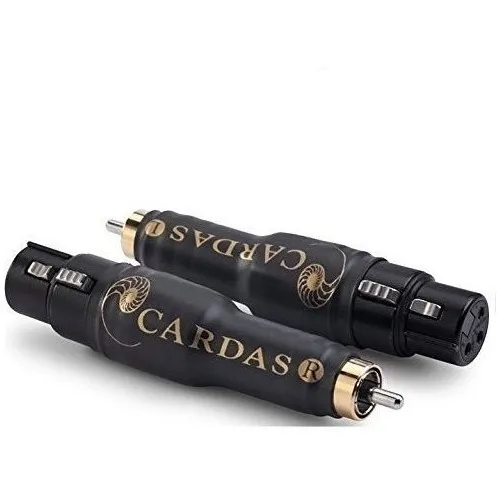 Adaptadores Cardas Mrca-fxlr Rca A Xlr 2pcs -negro