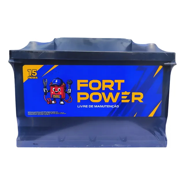 Bateria De Carro Fort Power 60ah Amperes M60d Sem Troca Sp