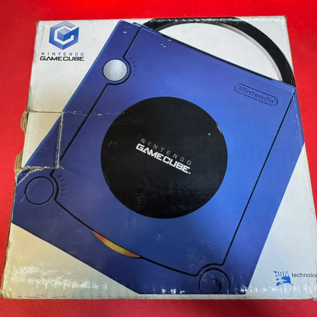 Consola Nintendo Gamecube Indigo Morado En Caja