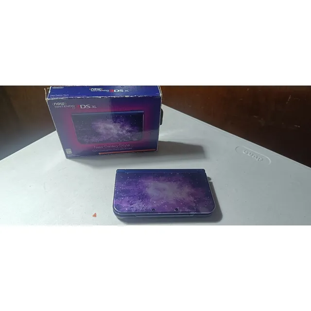 Nintendo New 3ds Xl Galaxy 64gb Tienda Libre Lleno De Juegos Violeta