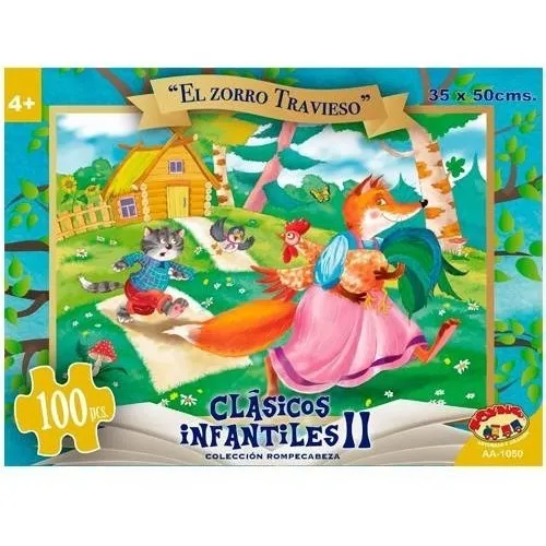 Puzzle El Zorro Travieso 100 Piezas