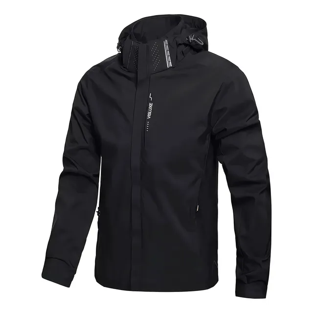 Chaqueta cortavientos impermeable unisex