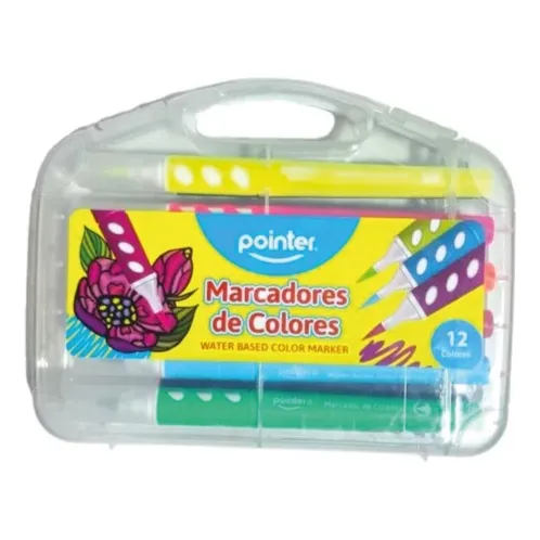 Marcadores Punta Pincel Pointer - 12 Colores