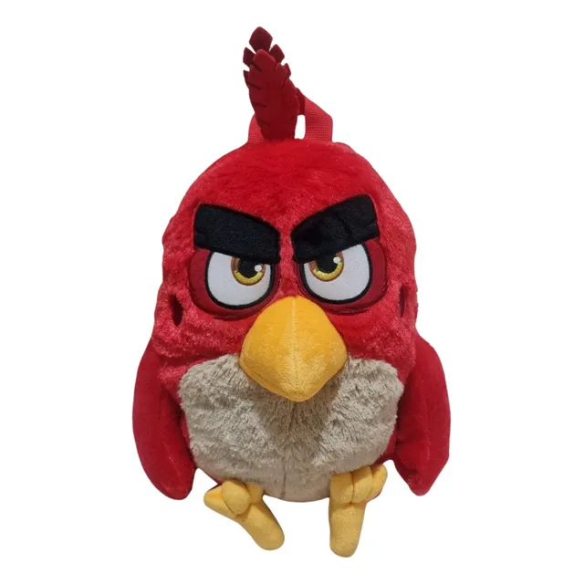Peluche Angry Birds Red Mochila - Pajaro Rojo Rovio Original