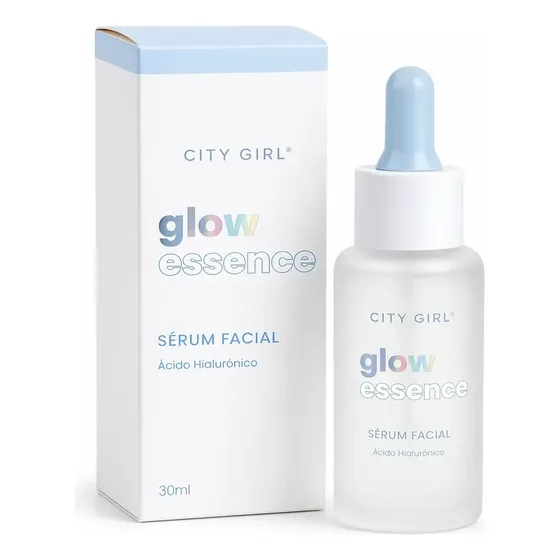 Serum Facial Glow Essence Ácido Hialurónico City Girl 30ml Normal Día/noche