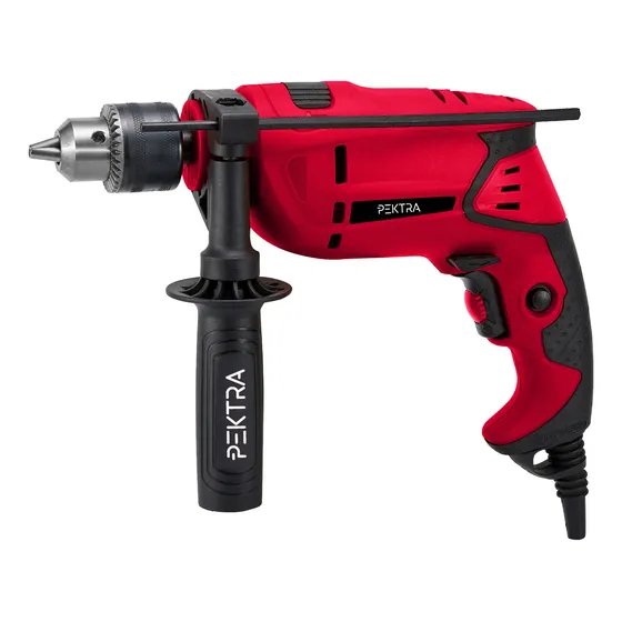 Taladro Percutor De Mano Eléctrico Pektra 750w 13mm 3000rpm 220V Frecuencia 50