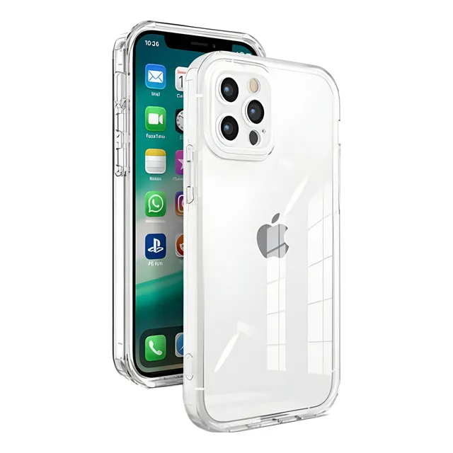 Case Para iPhone Funda 360 Transparentes Con Bordes 