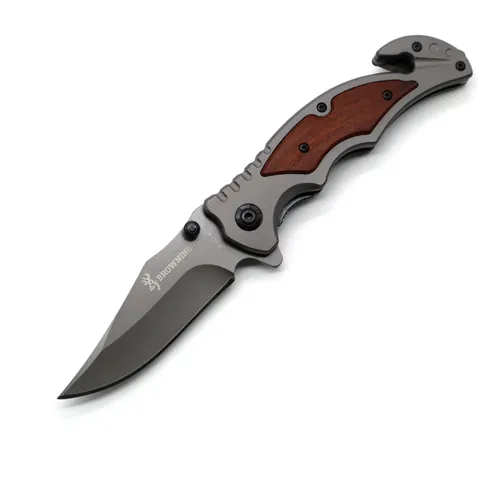 Canivete Nimitz Soco Ingles Tático Ntk 8,5cm Cabo Anatomico