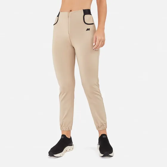 Jogger New Athletic Corina Beige Mujer