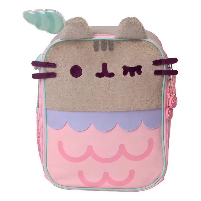 Lonchera Gato Pusheen The Cat Mermaid Sirena Multicolor New Color Rosa