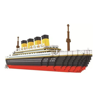 Kit 1855 Peças Conjunto De Blocos De Construção Titanic Kit 1855 Peças Conjunto De Blocos De Construção Titanic