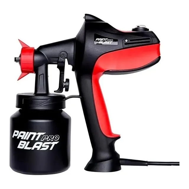 Máquina Pistola Para Pintar Paint Blast Pro Motor 450 W