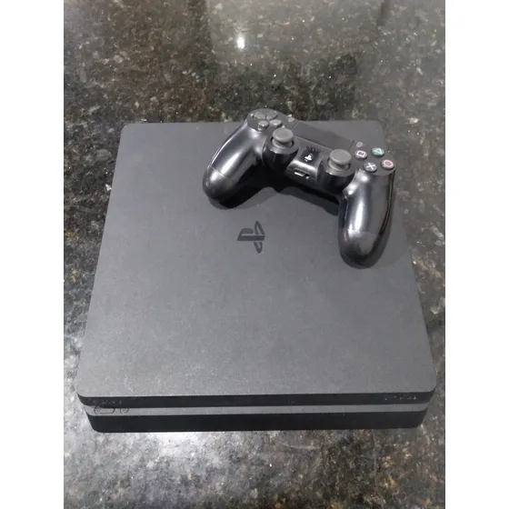 Sony Ps4 1t Bloqueado E Lacrado 1 Controle Original.  Nf E Caixa Com Manuais