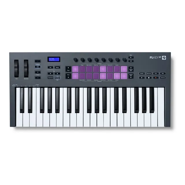 Teclado controlador Novation Flkey 37 Mini Midi Com