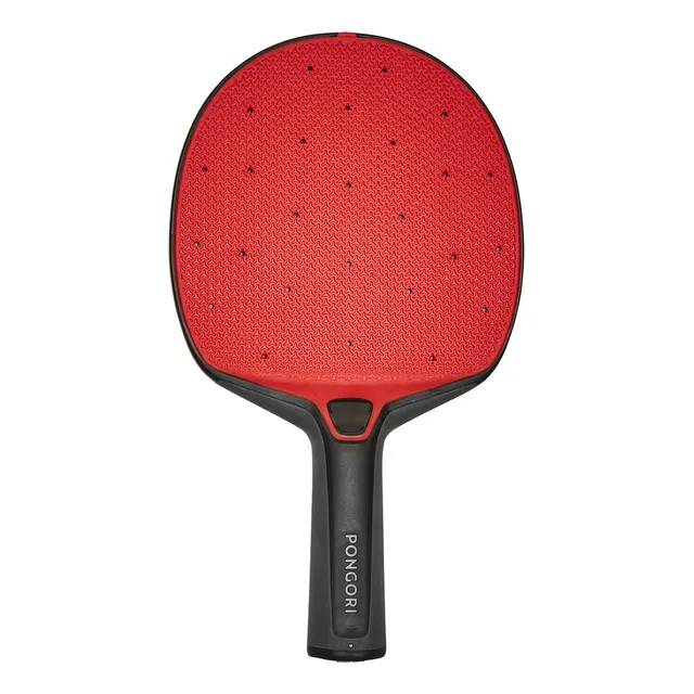 Raqueta De Ping Pong Ppr 130 Outdoor 2020 Negro/rojo Pongori Color Rojo