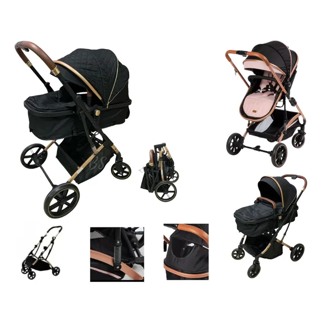 Coche Moisés Para Bebe Lujo 0 A 4 Años Super Liviano